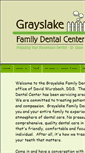 Mobile Screenshot of grayslakefamilydental.com